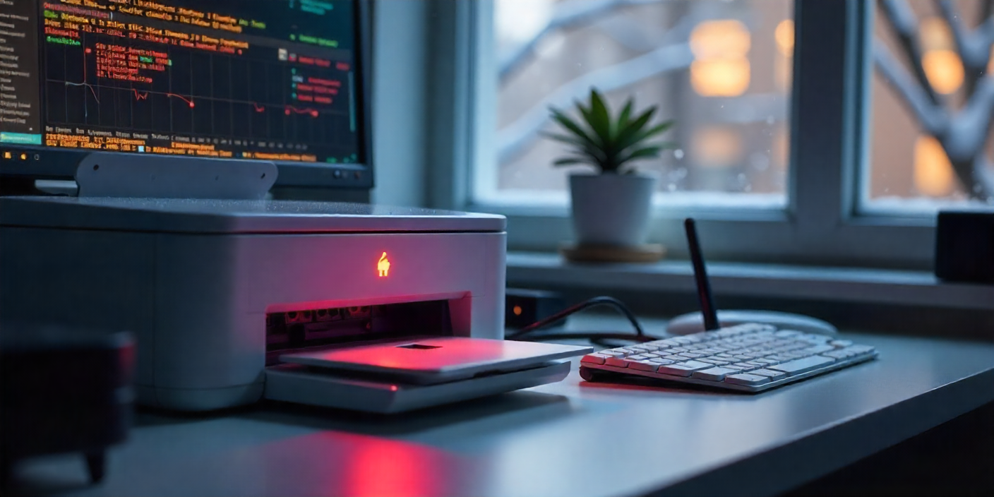 Reconnect printer after Wi-Fi change