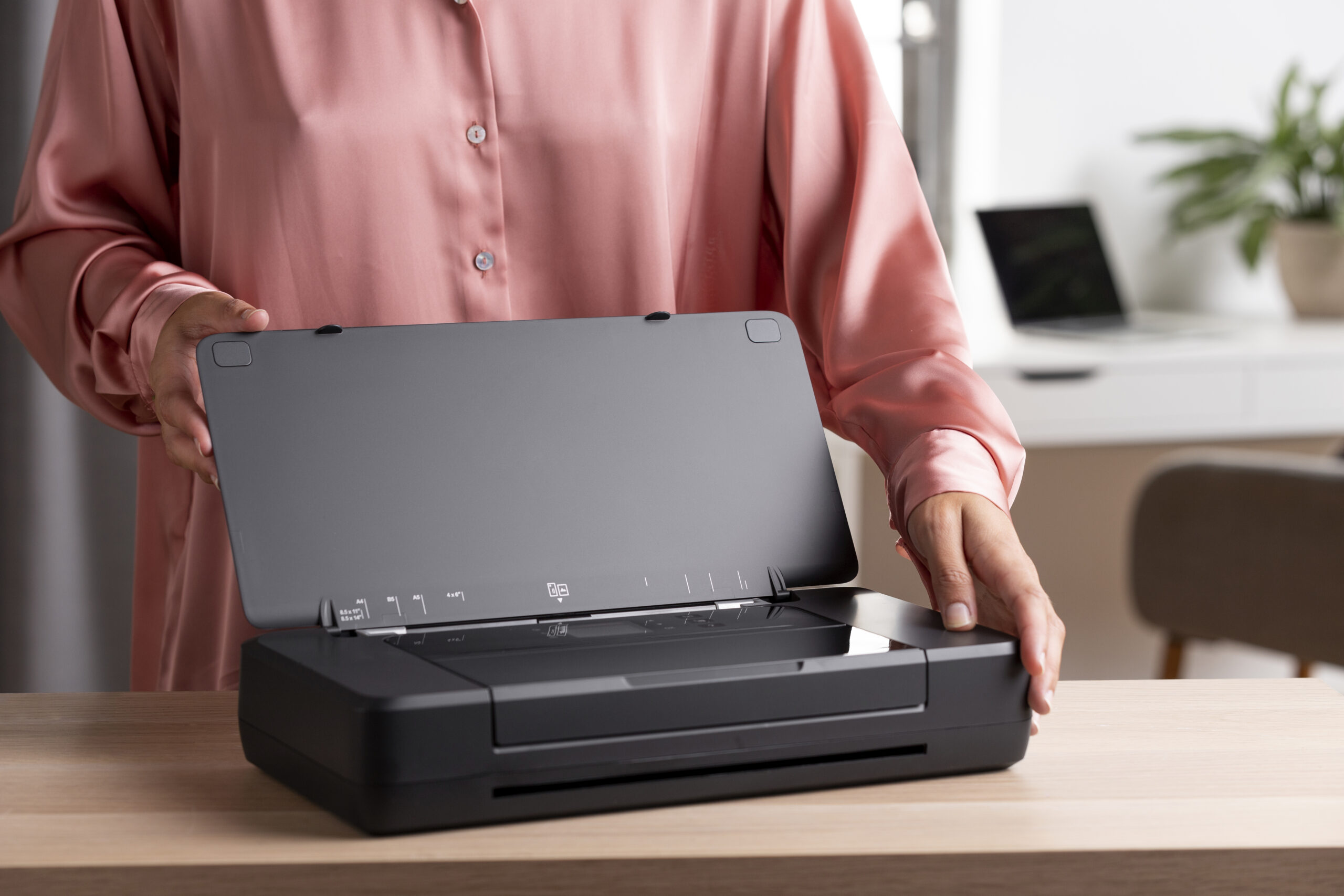 Home printer illustration